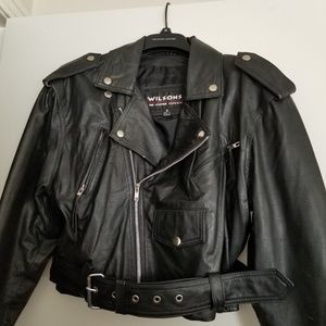Wilson's Leather Biker Leather Jacket